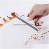 Cleaning Brushes Household Mini Countertop Wiper Bathroom Cabinet Glass Sink Absorbent Defogger Can Hang Accessories Drop Delivery H Dhwqt