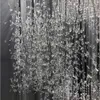 30-150 cm Acryl kristallen kralen gordijn Garland Clear Water Drupplet Branch String voor bruiloftsfeestdecoratie-benodigdheden 20 stks