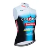 2024 Colpack Team Lightweight Windbreaker Cycling Jersey أعلى جودة روستي دراجة خارجية سترة سترة جاكسة مقطوعة بسرعة مع 3 جيوب خلفية