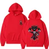 Sweats à capuche pour hommes Anime X Neferpitou sweat à capuche imprimé homme polaire coton hommes Manga surdimensionné sweats vêtements