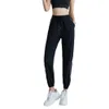 LL sportbroek dames losse voetbeschermingsbroek Show Slim Running Leisure Hoge taille Fitness Yoga lange broek Lente/zomer