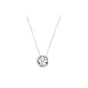 Sparkling Snowflake Collier Necklace Authentic 925 Sterling Silver With Clear Cubic Zirconia DIY Fine Jewelry Necklace 399230C01