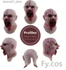 Other Event Party Supplies Halloween Costume Cosplay Scary Vampire Full Face Skull Mask Horror Movie Zombie Alien Infected Latex Headgear Q230919