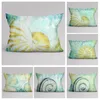 Kudde Hawaiian Style Pillow Case Sofa Cover Rural Beach Animal Decoration Throwed 30x50 40x60