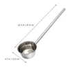 Spoons Water Ladle Kitchen Dipper Bath Spoon Long Handle Garden Cup Stainless Steel Wok Sturdy 230918