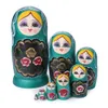 Dockor Strawberry Girls Matryoshka Doll Wood Snowman Russian Nesting Dolls For Kids Brithday Christmas Gifts Children's Day Gifts 230918