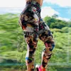 Leggings da yoga Abbigliamento donna Sport Fitness Leggin Stampa Pantaloni da allenamento Moda Elastico Sexy Collant push up Palestra Dropshipping