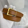 حزام للنساء من الجلد الأصلي 3.0 سم عرض جودة عالية الرجال أحزمة y buckle cnosme womens bandband cintura ceintures with box