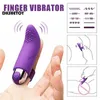 Massaggiatore per adulti 10 vibratori da dito in frequenza Stimolatore del clitoride in silicone per le donne Massaggio vaginale Dildo Prodotto Fb
