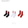 Chaussettes pour hommes chaussettes pour hommes 424 brodées pour hommes marque de créateur Hip Hop Streetwear tricoté coton mâle femme longue L230919