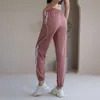 LL sportbroek dames losse voetbeschermingsbroek Show Slim Running Leisure Hoge taille Fitness Yoga lange broek Lente/zomer