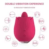 Sex Massager Powerful Rose Sex Machine Tongue Licking Anal Nipple Clitoris Stimulator Female Adult Masturbation Toy