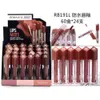 Batom 24 Pcs Matte Nude Líquido Batom Pack Set 6 Cores 24 Horas Longa Duração À Prova D 'Água Veludo Lip Stick Lip Gloss para Mulheres 230919