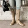 Boots Mid Calf Women's High Boots Slip On Trendy Winter Boots With Charms Woman Shoes Spring Autumn Daily Riding Equestrian Boots J230919