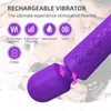 20 lägen sexvibrator för kvinnor 18 shoppa dildo kvinnlig anal masturbators exotiska tillbehör sexig AV -stick