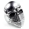 Band Rings Stainless Steel Biker American Flag Mask Skl Skeleton Mens For Men S Fashion Jewelry 2 Colors Drop Delivery Ring Dhjq9