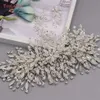 Kopfschmuck YouLaPan HP377 Trendy Legierung Blatt Strass Braut Kopfschmuck Mit Ohrring Set Perlen Kristall Hochzeit Haar Tiara Braut Ac278h