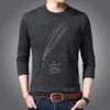 Pull à col rond pour homme, vêtement en tricot, coupe cintrée, chaud, Style coréen, décontracté, nouvelle mode hiver 2021, 331R