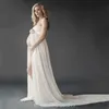 Umstandskleider Le Couple Umstandsfotografie Requisiten Langes süßes Herz Umstandskleider für Fotoshooting Kleid für schwangere Frauen