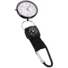 Pocket Watches Outdoor Climbing Watch Luminous Carabiner Hooks Unisex Hikers Alloy Clip Men Women