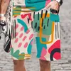 Heren Shorts Dier Luipaard Print Mode 2023 3D Gedrukt Mannen/Vrouwen Patroon Losse Zomer Strand Zwemmen Cool Street chic Casual