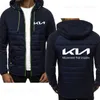 Men's Jackets Spring autumn cotton Men's Zip Sweatshirt coat Men's Jackets new kia car print jackets coat Fashion Branded Men's clothing T230919