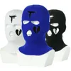 Mężczyźni maska ​​maska ​​kapelusz zimowy ciepłe wiatroodporne dzianki czapki maska ​​unisex czapki kobiety sportowe halloweenowe prezenty na imprezę narciarską 230920