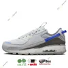 Designer män kvinnor terrascape futura löpskor för 90 -talet Michigan Trail Team Gold Black Infrared Surplus Laser Blue Gorge Sports Shoes Trainers Sneakers