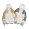 Мужские куртки Куртка Корейская мода Ropa Мужская одежда Y2k Для мужчин 2023 Techwear Одежда Летние солнцезащитные кремы с длинными рукавами с капюшоном Тонкие топы 230918