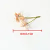 Decorative Flowers 5Pcs Artificial Silk Orchid Head Wedding Decor Gifts Accessories DIY Hairpin Fake