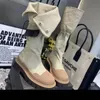 Boots Winter Knee High Chelsea Snow Women Shoes Fashion 2023 New Brand Goth Gladiator Motorcykel Round Toe Femme 230919