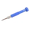 6 in 1 Screwdriver Bronze S2 Bits Screw Driver With 0.6Y 0.8 Pentalobe 1.5 Phillips Slotted T5 T6 Repair Tool Kit for iPhone 4 5 6 7 600pcs