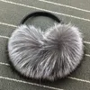 Ear Muffs Winter Woman Warm Real Fur Earmuffs dziewczyna S Earlap Ultralarge naśladowanie Ladie S Plush Muff 230919