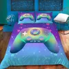 Zestawy pościeli GamePad Cover R Zestaw nastolatków kołdrę wideo dla młodzieżowych dzieci chłopców Nowoczesny kontroler Bedspread 230919