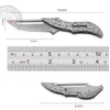 Acampamento ao ar livre faca dobrável portátil mini facas de lâmina aço dureza caça edc faca tático utilitário facas ferramenta