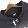 Projektant odzieży luksusowy moda męska bluzy Hellstar Set High Street Umyj się stary błotno -nadruk z kapturem Sweter dla mężczyzn i kobiet