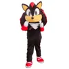 2019 2018 Sonic And Miles Tails Mascot Costume Fancy Party Dress Carnival Costume296J