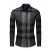Chemises à carreaux pour hommes boutonné t coupe régulière à manches longues flanelle chemise décontractée hommes veste manteau hauts pour hommes grande taille FM199177q