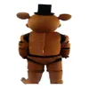 2019 usine cinq nuits chez Freddy's FNAF Freddy Fazbear mascotte Costume dessin animé mascotte Custom195D