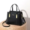 Sacs Duffel Vintage Simple Petit PU Cuir Seau Bandoulière Sac Pour Femmes 2023 Designer Mode Lady Luxe Noir Épaule Sac À Main Y49