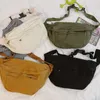 Outdoor Bags Fashion Trend Waist Bag Street Hip-hop Women Shoulder Bag Chest Pack Outdoor Sport Canvas Fanny Pack Crossbody Bag Lady Belt Bag 230919