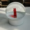 Nouvelle boule à neige avec bouteille de parfum rouge NO 5 à l'intérieur des lettres classiques, boule de cristal avec boîte-cadeau, cadeau limité pour client VIP 220j