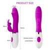 Adult Massager Rabbit Vibrators Vagina g Spot Clitoris Nipple Dual Stimulator Vibration Silicone Waterproof Adults Masturbators