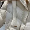 Womens Fur Faux Winter Women 90% White Duck Down Jacket with Big Real Collar Female Short Warm Puffer Coat Loose Parka 230915