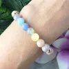 MG1079 7 Chakra Chakra Healing Crystals Armband Ny design Chakra Armband Meditation Yoga Armband Reiki Aromatherapy Jewelry321U