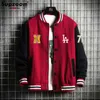 Kurtki męskie Supzoom Nowy list z rękawem Rękaw Bawełny Top Fashion Single Bered Casual Bomber Baseball Kurtka baseballowa luźna płaszcz kardigan T230919