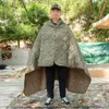 LOOGU Camping Woobie couverture boutons Poncho Liner accessoires militaires ultraléger en plein air voyage coussin de couchage couette tapis randonnée 230919