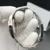 GMF Fabrikası En İyi Zaman Erkek Kadınlar Süper Erkekler 904L Datejust 36mm Jub FLT 904L SS/SS Lume Stick Markers Sapphir Otomatik 3235 Bilek Saatleri ile Beyaz Kadran