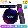 H96 MAX Android 13 Smart TV BOX RK3528 64GB 32GB 16GB 2.4G 5G WIFI 6 Bluetooth 5.0 Global Media Player Set Top Receiver Offer Dropshipping