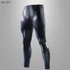 Pantalons pour hommes Super Ero 3D Termal Casual Hommes Marque Compression Seins Skinny Leins Fasion Élastique YM Fitness Pantalon Homme